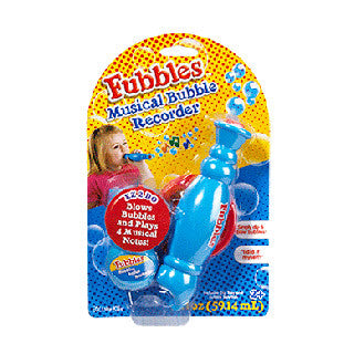 Fubbles Musical Bubble Recorder - Little Kids - eBeanstalk