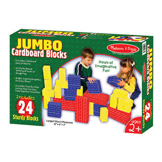 Jumbo Cardboard Blocks - Melissa and Doug - eBeanstalk