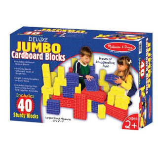 Deluxe Jumbo Cardboard Blocks - Melissa and Doug - eBeanstalk