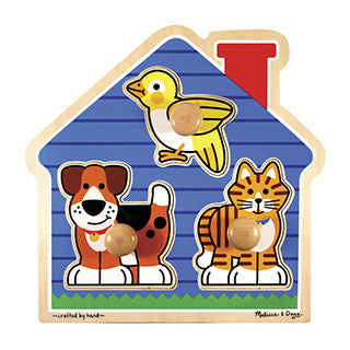 Jumbo Knob Pets Puzzle - Melissa and Doug - eBeanstalk