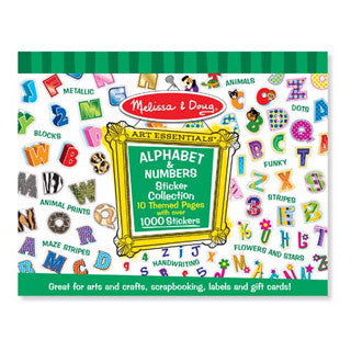 Sticker Collection Letters & Numbers - Melissa and Doug - eBeanstalk
