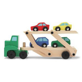 Wooden Car Carrier - Melissa and Doug - eBeanstalk