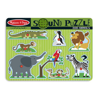 Zoo Animals Sound Puzzle - Melissa and Doug - eBeanstalk