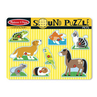 Pets Sound Puzzle - Melissa and Doug - eBeanstalk