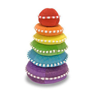 Soft Rainbow Stacker - Melissa and Doug - eBeanstalk