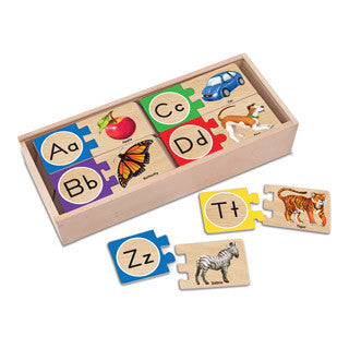 Self Correcting ABC Puzzles - Melissa and Doug - eBeanstalk