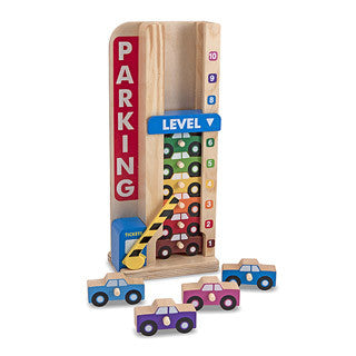 Stack And Count Parking Garage - Melissa and Doug - eBeanstalk