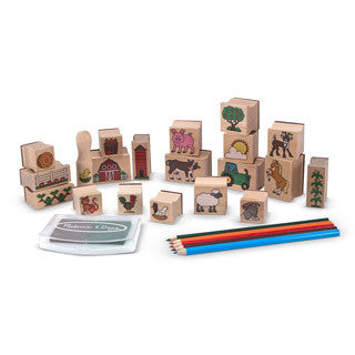 Stamp A Scene Farm - Melissa and Doug - eBeanstalk