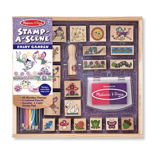 Stamp A Scene Fairy Garden - Melissa and Doug - eBeanstalk