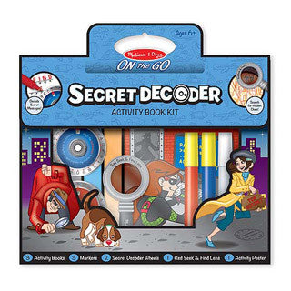 Spy Decoder Deluxe Activity Set - Melissa and Doug - eBeanstalk