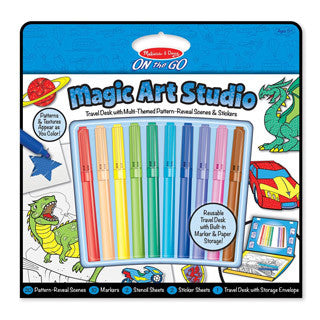 Blue Magic Art Studio - Melissa and Doug - eBeanstalk