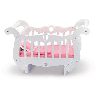 Wooden Doll Crib - Melissa and Doug - eBeanstalk