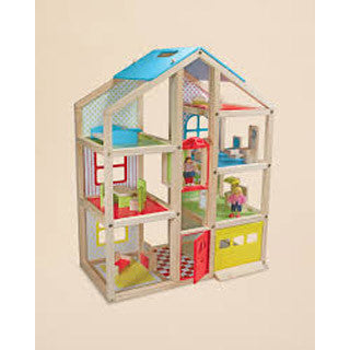 Hi-Rise Dollhouse and Furniture Set - Melissa and Doug - eBeanstalk