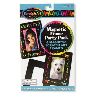 Scratch Art Magnetic Frame Party Pack - Scratch Art - eBeanstalk