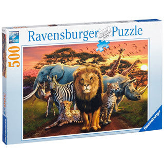 African Splendor 500 Jigsaw Puzzle - eBeanstalk