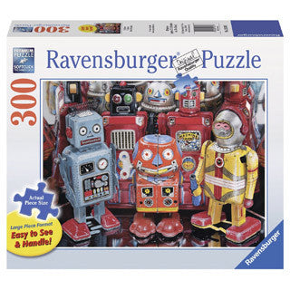 Tin Robots 300 Jigsaw Puzzle - Ravensburger - eBeanstalk