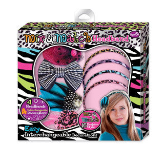 Mix And Match Headband - Hot Focus - eBeanstalk