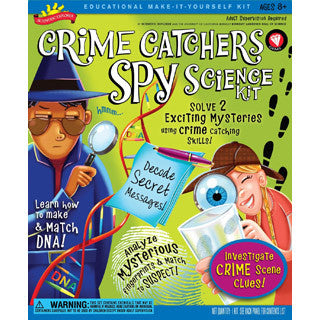 Crime Catchers Spy Science Kit - Poof Slinky - eBeanstalk