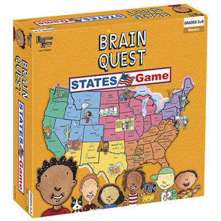 Brain Quest States Game - University Games - eBeanstalk