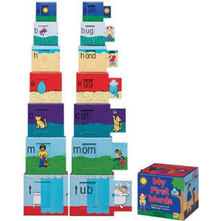 My 1st Words Building Blocks - WJ Fantasy - eBeanstalk