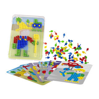 Pegboard & Worksheets - Miniland Educational - eBeanstalk
