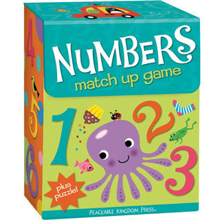 Numbers Match Up Game - Peaceable Kingdom Press - eBeanstalk