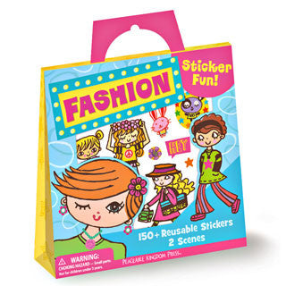 Fashion Sticker Set - Peaceable Kingdom Press - eBeanstalk