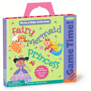 Fairy Mermaid Princess Activity Tote - Peaceable Kingdom Press - eBeanstalk