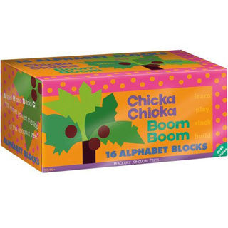 Chicka Chicka Boom Boom ABC Blocks - Peaceable Kingdom Press - eBeanstalk