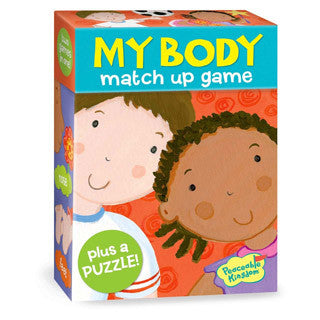 My Body Match Up Game & Puzzle - Peaceable Kingdom Press - eBeanstalk