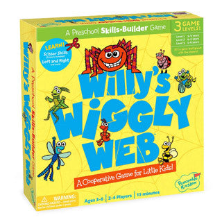 Willys Wiggly Web - Peaceable Kingdom Press - eBeanstalk