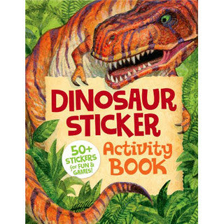 Dinosaur Sticker Activity Book - Peaceable Kingdom Press - eBeanstalk