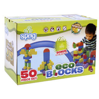 Sprig 50 pc Eco Blocks - Schylling - eBeanstalk