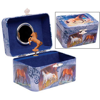 Horse Tin Jewelry Box - Schylling - eBeanstalk
