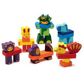 Farm Block Set - Djeco - eBeanstalk