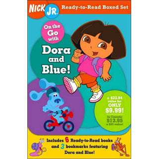 On the Go with Dora & Blue Boxed Set - Simon and Shuster - eBeanstalk