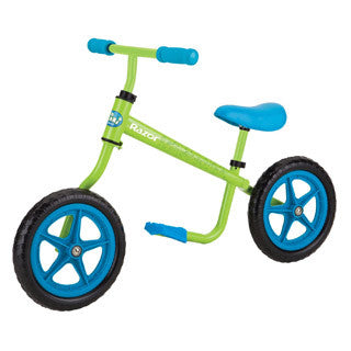 Balance Bike - Blue/Green - Razor - eBeanstalk