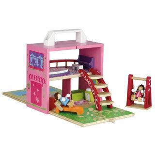 Portable Dollhouse Set - Diggin - eBeanstalk