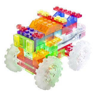 Laser Pegs 6 in 1 Monster Truck Building Set - Laser Pegs - eBeanstalk