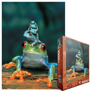 Red Eye Tree Frog Puzzle - Eurographics Puzzles - eBeanstalk