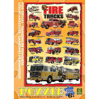 Fire Truck Puzzle - Eurographics Puzzles - eBeanstalk