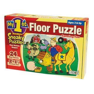 My 1st Floor Puzzle - Farming Fun - Patch Games - eBeanstalk