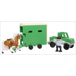 Pick Up Truck and Horse Trailer - Big Jigs Toys - eBeanstalk