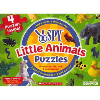 I Spy 4 n 1 Little Animals Puzzles - Briarpatch - eBeanstalk