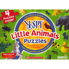 I Spy 4 n 1 Little Animals Puzzles