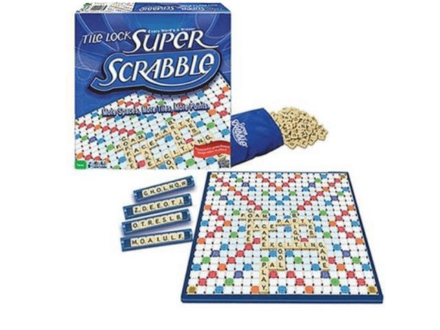 Super Scrabble Tile Lock