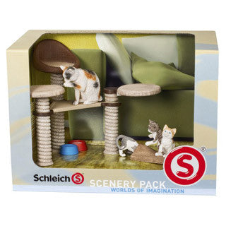 Cat Scenery Pack - Schleich - eBeanstalk