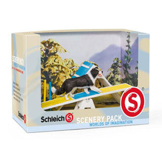Dog Agility Scenery Pack - Schleich - eBeanstalk