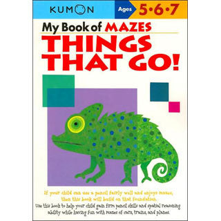 KUMON - My Book of Things That Go Mazes - Kumon - eBeanstalk