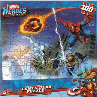 Marvel Superheros Lenticular Puzzle - Cardinal Puzzles - eBeanstalk